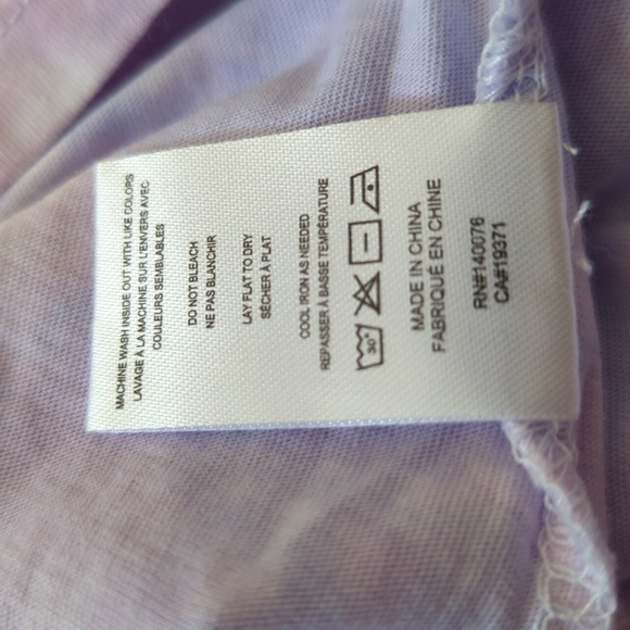 Generation Love Lex Tie-Dye Lilac Padded Tank M - Picture 12 of 14